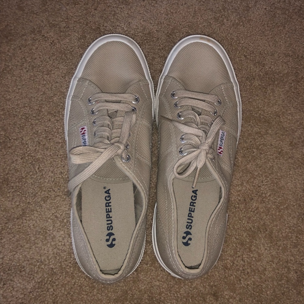 Superga Cotu Classic Sneakers, 9, Tan, Casual